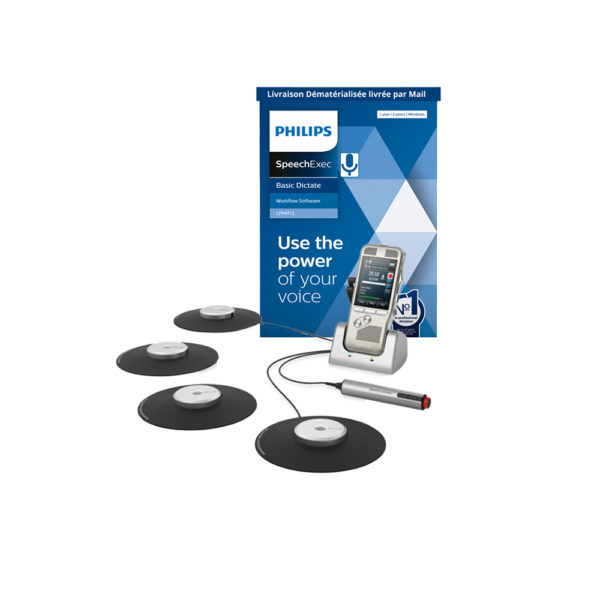 Philips DPM8900 Enregistreur de réunion 360° logiciel